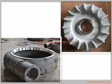 중국 Aier 슬러리 펌프는 원심 펌프 임펠러 반대로 착용 A05/A49/Cr26/Cr27 물자를 분해합니다 협력 업체